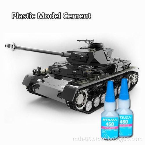 Cyanoacrylate Adhesive for Plastic Model Assembling